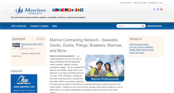 Desktop Screenshot of marinecontractingnetwork.com